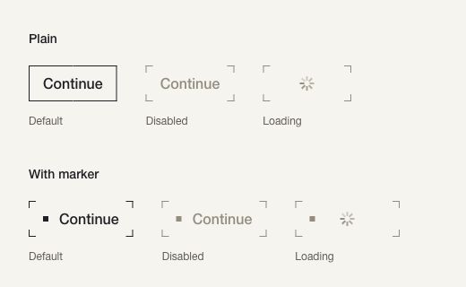Primary button hovered